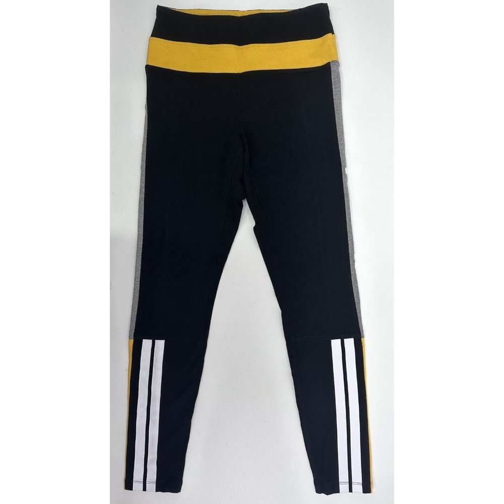 Victoria's Secret PINK Size M Black Multicolor Yoga Pants